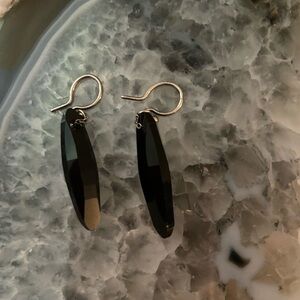 Chan Luu black drop earrings